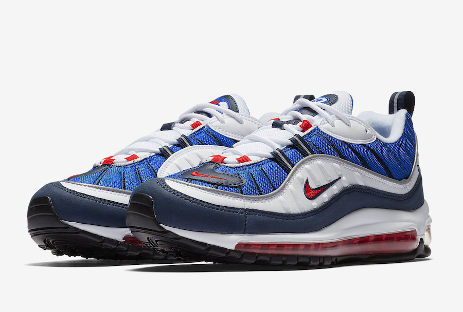 air max 98 rouge fluo