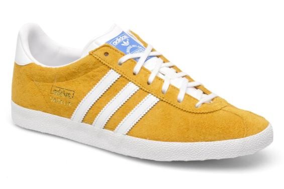 gazelle femme jaune moutarde