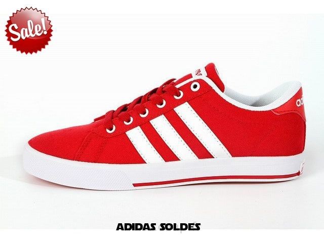 adidas neo femme rouge