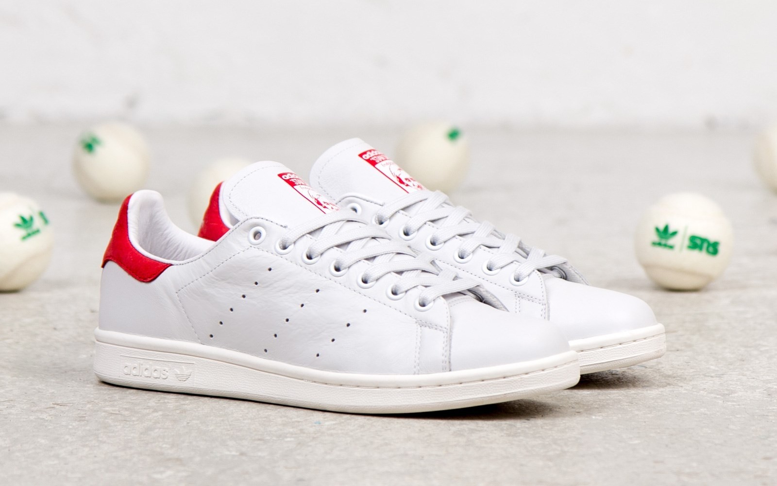 stan smith pas cher rouge