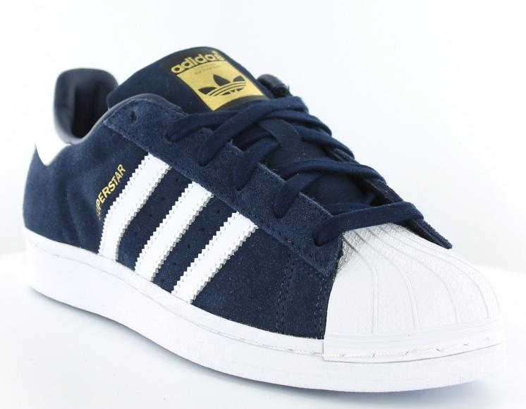 adidas superstar bleu marine pas cher