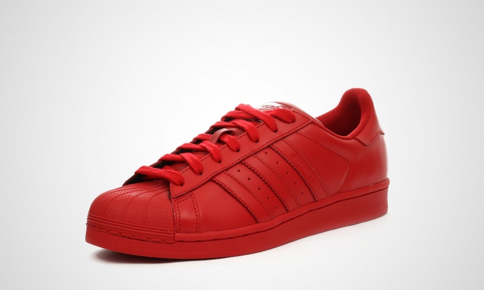 nike superstar rouge