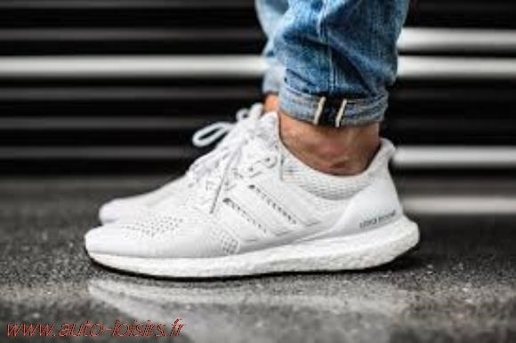 adidas ultra boost white homme
