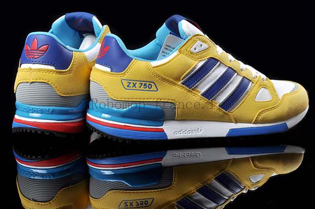 adidas zx 750 jaune