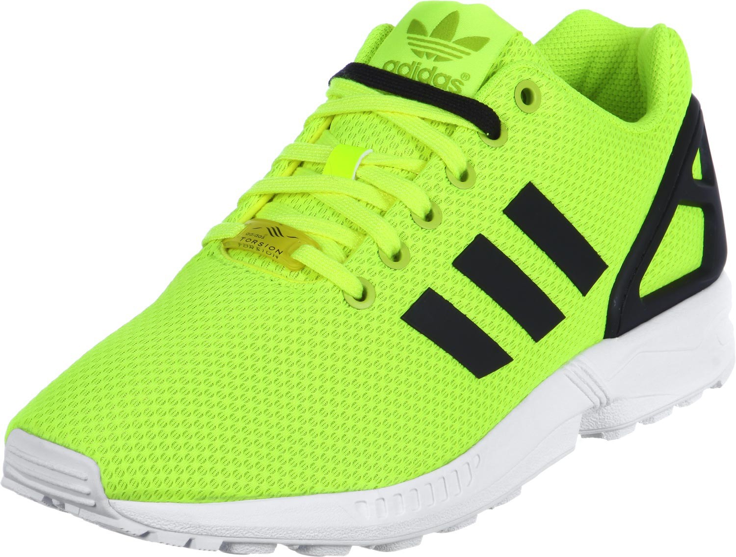 zx flux jaune fluo femme