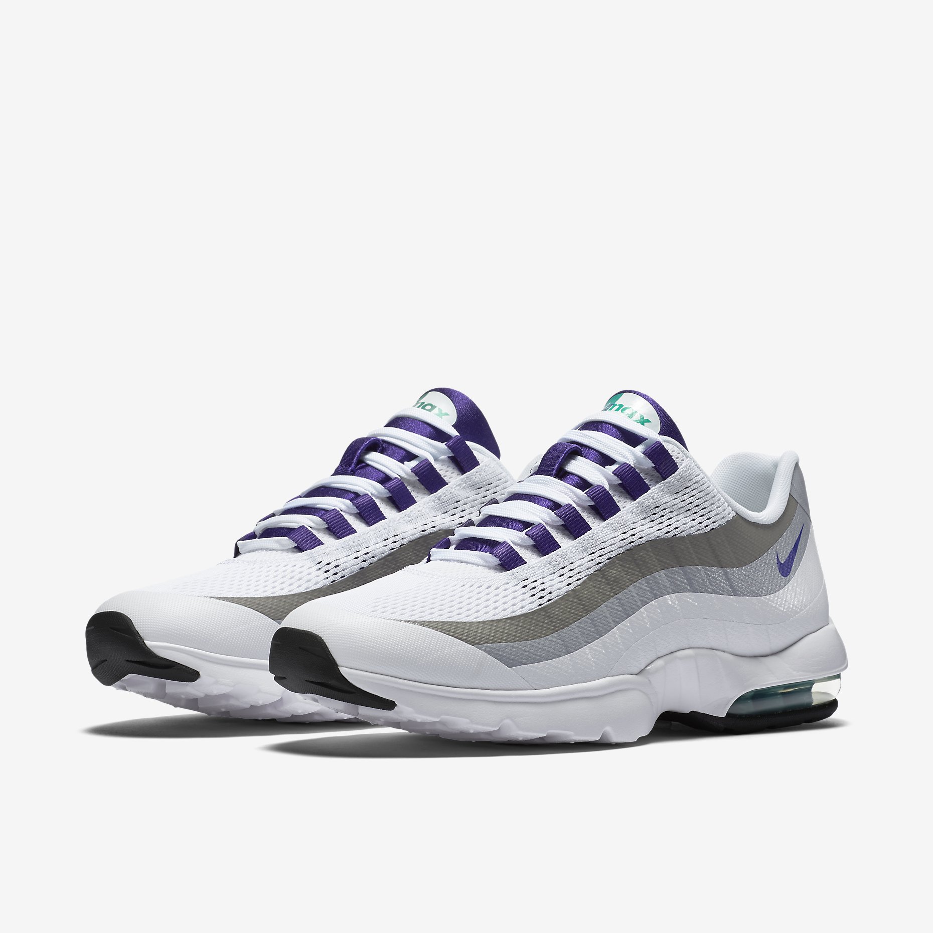 air max 95 blanche et bleu