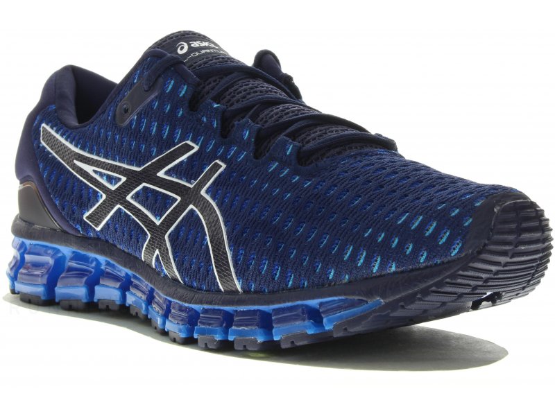 chaussures running asics gel ziruss homme bleu jaune asics