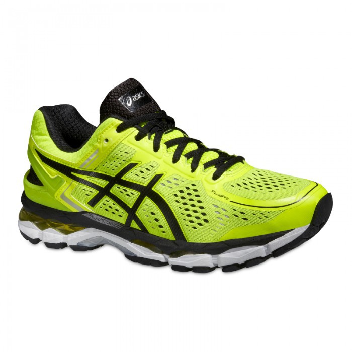 chaussure asics jaune