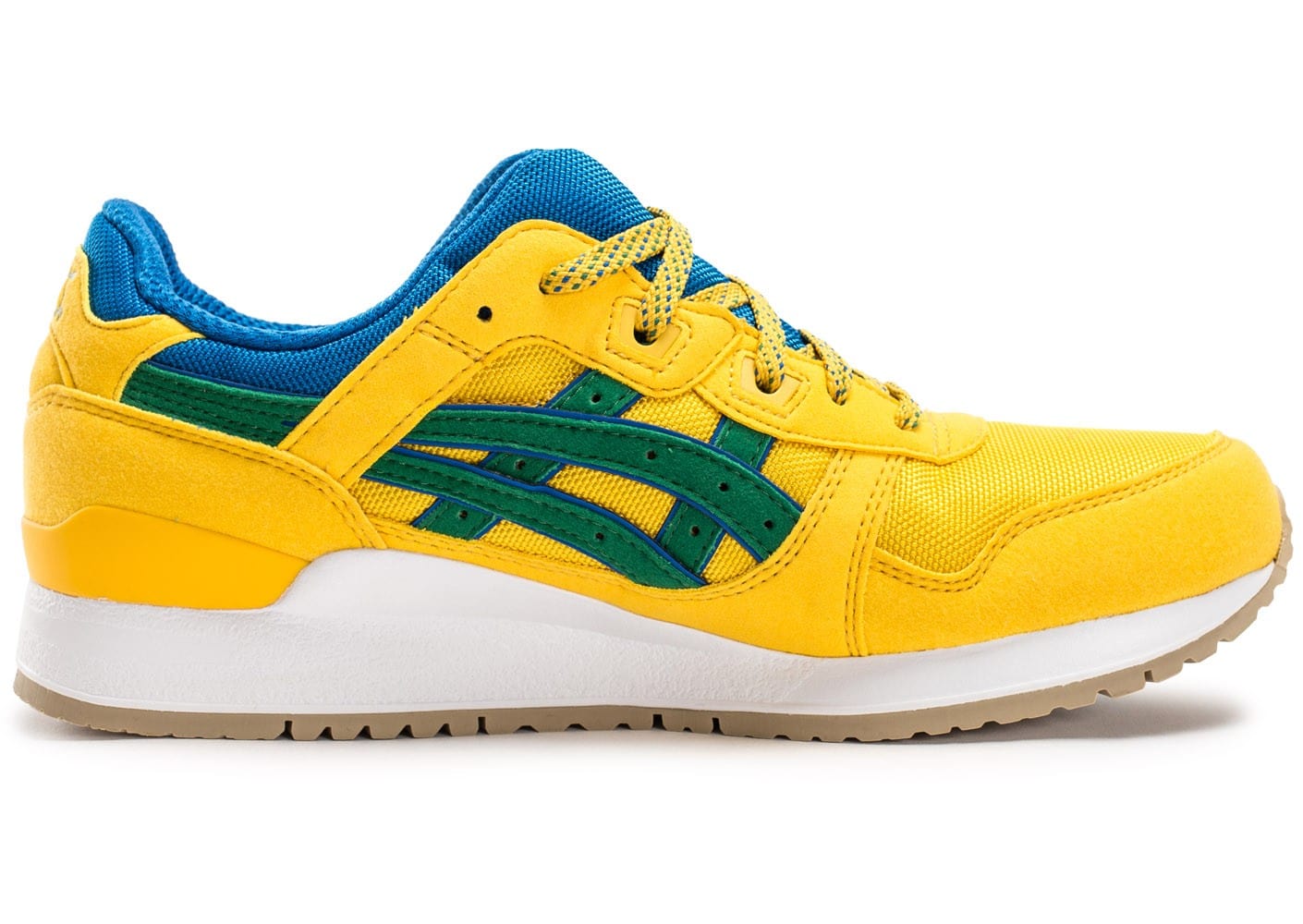 basket asics jaune