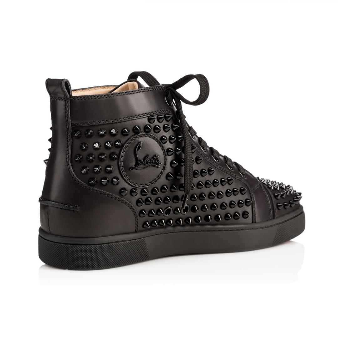 basket louboutin noir brillante basket louboutin noir brillante