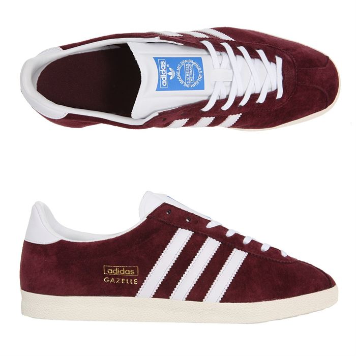 adidas gazelle rouge pas cher