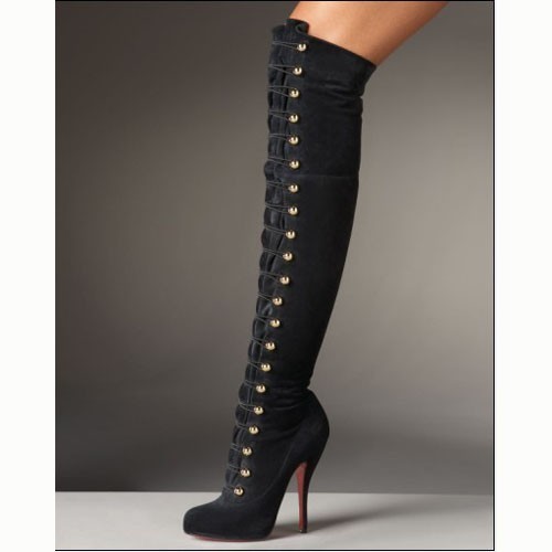 louboutin bottines pas cher