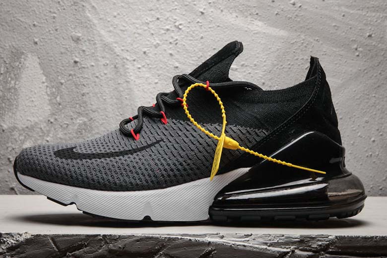 nike air max 270 flyknit femme bleu