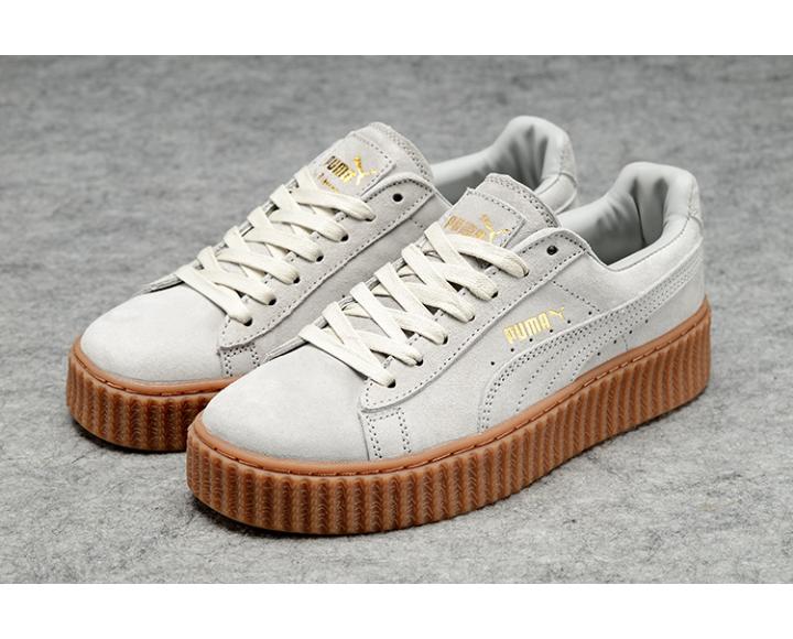 puma creepers marrones